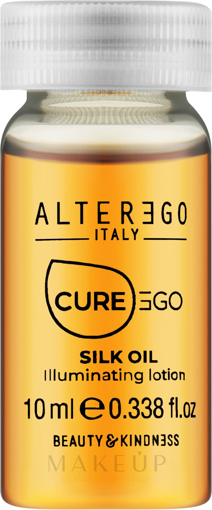 Haarampullen für mehr Glanz - Alter Ego CureEgo Silk Oil Leave-in Illuminating Treatment — Bild 12 x 10 ml