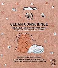 Düfte, Parfümerie und Kosmetik Wiederverwendbare Abschminkpads - The Body Shop Clean Conscience Reusable Make-Up Remover Pads