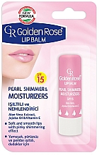 Düfte, Parfümerie und Kosmetik Lippenbalsam - Golden Rose Lip Balm Pearl Shimmer & Moisturizers SPF15