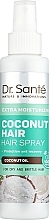 Düfte, Parfümerie und Kosmetik Regenerierendes Schutzspray für trockenes und sprödes Haar mit Kokosnuss - Dr. Sante Coconut Hair