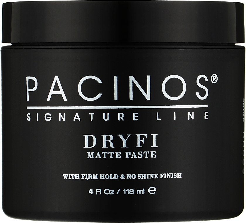 Professionelle Stylingpaste für mattes Haar - Pacinos Dryfi No Shine Matte Paste — Bild N1