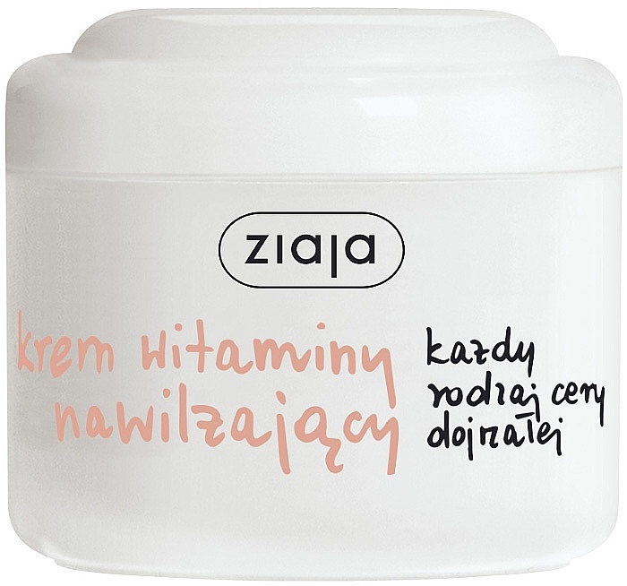 Feuchtigkeitsspendende Vitamincreme für das Gesicht - Ziaja Face Cream — Bild N1