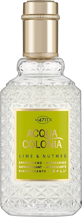 Maurer & Wirtz 4711 Aqua Colognia Lime & Nutmeg - Eau de Cologne