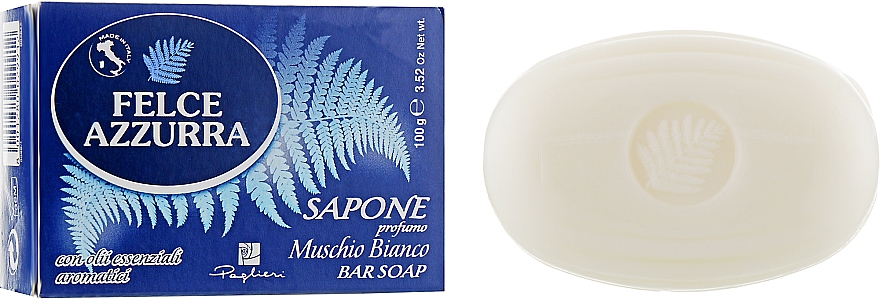 Seife Weißer Moschus - Felce Azzurra Soap — Bild N1