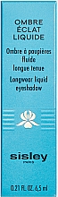 Flüssiger Lidschatten - Sisley Ombre Eclat Liquide Eyeshadow — Bild N2