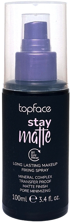 Make-up Fixierspray Stay Matte - TopFace Fixing Spray	 — Bild N1