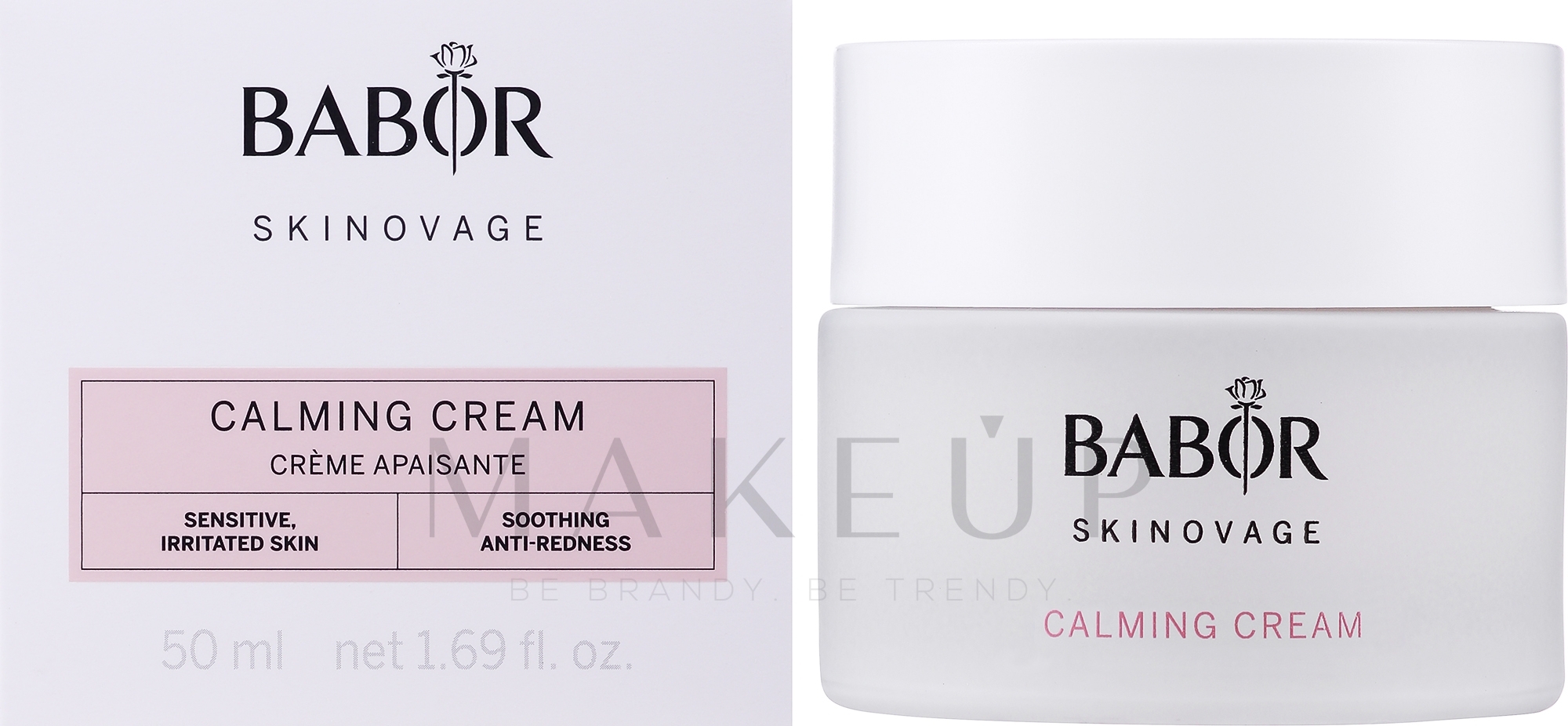 Geschmeidige Intensiv-Pflege für empfindliche Haut - Babor Skinovage Calming Cream — Bild 50 ml
