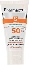 Düfte, Parfümerie und Kosmetik Sonnenschützende Gesichtscreme für Kinder SPF 50+ - Pharmaceris S Safe Protective Face Cream SPF50+