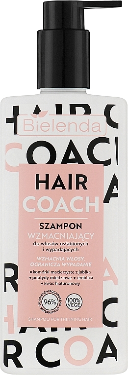 Stärkendes Haarshampoo - Bielenda Hair Coach — Bild N1