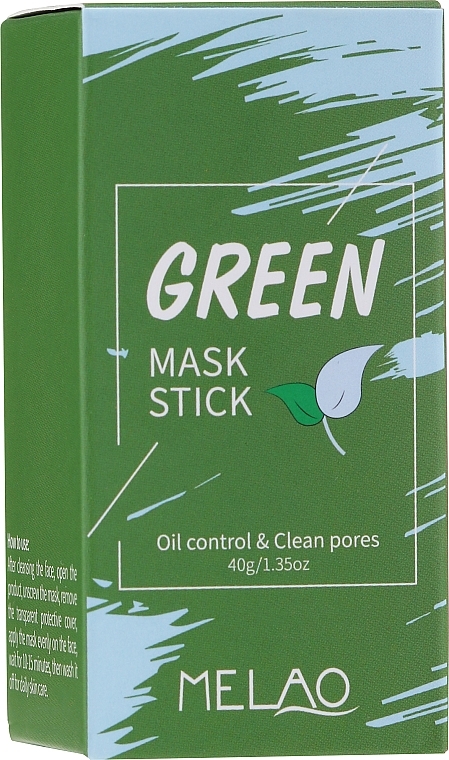 Maske-Stick mit Bio-Ton und grünem Tee - Melao Green Tea Purifying Clay Stick Mask