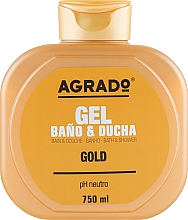 Düfte, Parfümerie und Kosmetik Duschgel Gold - Agrado Gold Bath and Shower Gel