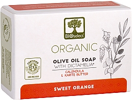 Natürliche Olivenseife mit Calendula und Sheabutter - BIOselect Pure Olive Oil Soap — Bild N1