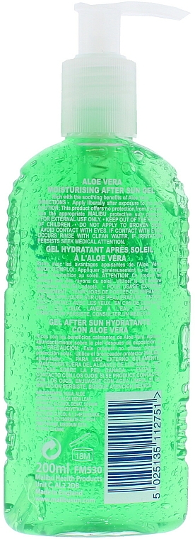 Feuchtigkeitsspendendes After Sun Gel mit Aloe vera für Körper - Malibu After Sun Gel Aloe Vera — Bild N3