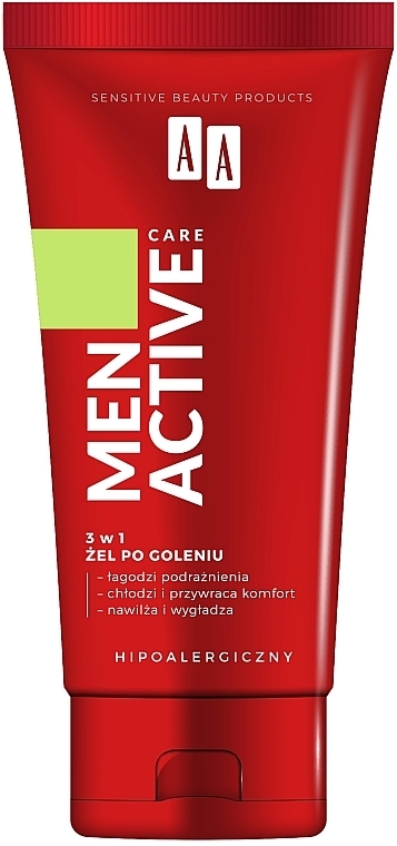 3in1 After-Shave-Gel - AA Cosmetics Men Active Care — Bild N1