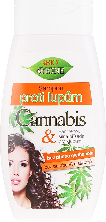 Anti-Schuppen Shampoo mit Hanföl - Bione Cosmetics Cannabis Anti-dandruff Shampoo For Women