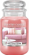 Düfte, Parfümerie und Kosmetik Duftkerze im Glas Welcome Home - Country Candle Welcome Home