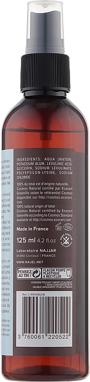 Deospray - Najel Alum Deodorant Spray — Bild N3