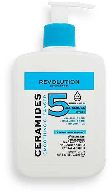 Waschgel - Revolution Skincare Ceramides Smoothing Cleanser — Bild N1