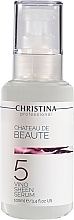 Düfte, Parfümerie und Kosmetik Straffendes Gesichtsserum - Christina Chateau de Beaute Vino Sheen Serum