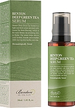 Feuchtigkeitsspendendes Gesichtsserum mit Grüntee-Extrakt - Benton Deep Green Tea Serum — Bild N3