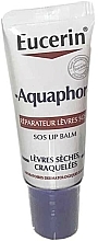 Pflegender Balsam für trockene und rissige Lippen mit Vitaminen C und E - Eucerin Aquaphor Lip Balm Sos — Bild N2