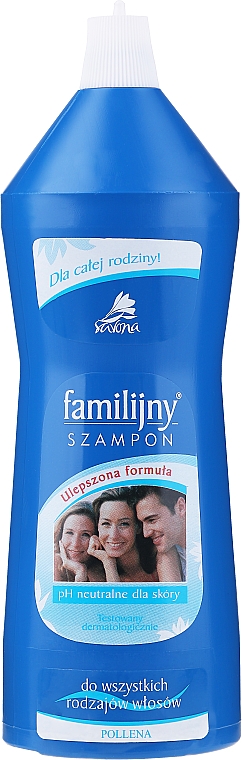 Shampoo für alle Haartypen - Pollena Savona Familijny Shampoo Blue
