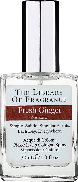 Demeter Fragrance The Library of Fragrance Fresh Ginger Pick-Me-Up Cologne Spray - Eau de Cologne — Bild N1