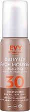 Düfte, Parfümerie und Kosmetik Schutzmousse für das Gesicht - EVY Technology Daily UV Face Mousse SPF30