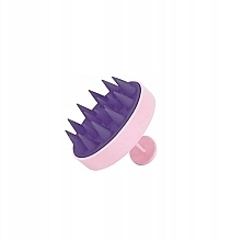 Kopfhautmassagebürste rosa-violett - Donegal Blissful Scalp Massager  — Bild N2
