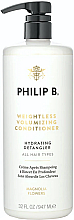 Feuchtigkeitsspendende und entwirrende Haarspülung für mehr Volumen - Philip B Weightless Volumizing Conditioner — Bild N2