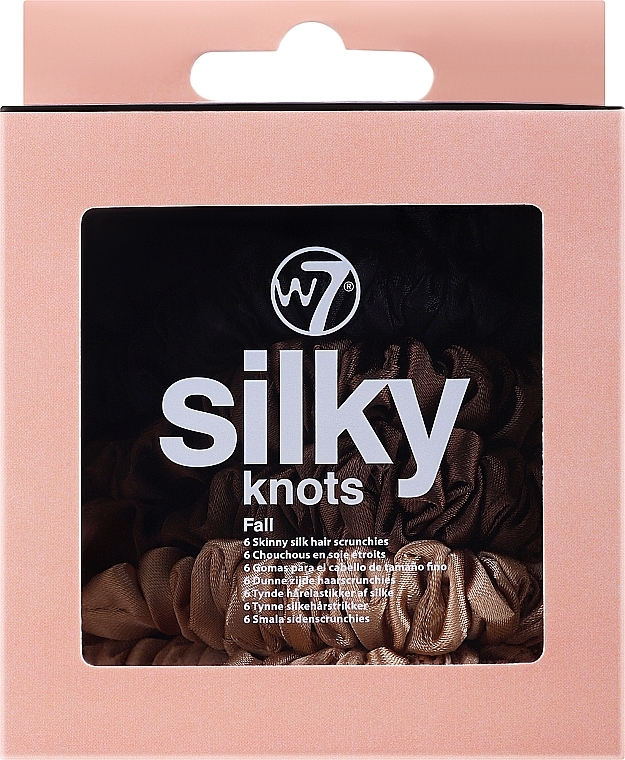 Haargummi 6 St. - W7 Cosmetics Silky Knots Fall — Bild N1