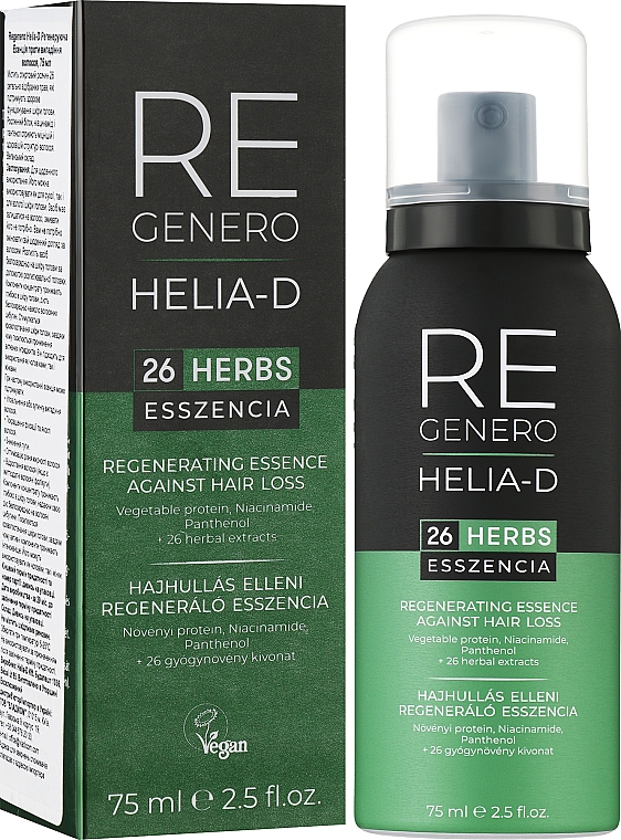 Revitalisierende Essenz gegen Haarausfall - Helia-D Regenero Regenerating Essence Against Hair Loss — Bild N2