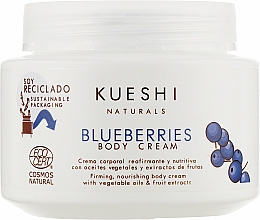 Düfte, Parfümerie und Kosmetik Körpercreme Heidelbeere - Kueshi Naturals Blueberries Body Cream