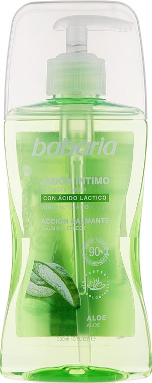 Intimpflegegel mit Milchsäure und Aloe Vera - Babaria Intimate Hygiene Soap Aloe Vera — Bild N1