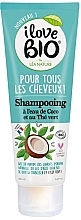 Düfte, Parfümerie und Kosmetik Haarshampoo mit Kokosnusswasser und Grüntee - I love Bio Coconut Water & Green Tea Shampoo