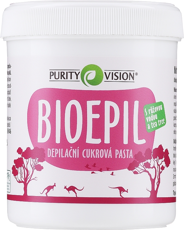 Orientalisches Zucker-Enthaarungswachs - Purity Vision BioEpil Depilatory Sugar Paste — Bild N1