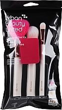 Düfte, Parfümerie und Kosmetik Make-up Pinsel-Set №10, №22, №21 rosa Schwamm - UBU Face On Complexion Tool Kit