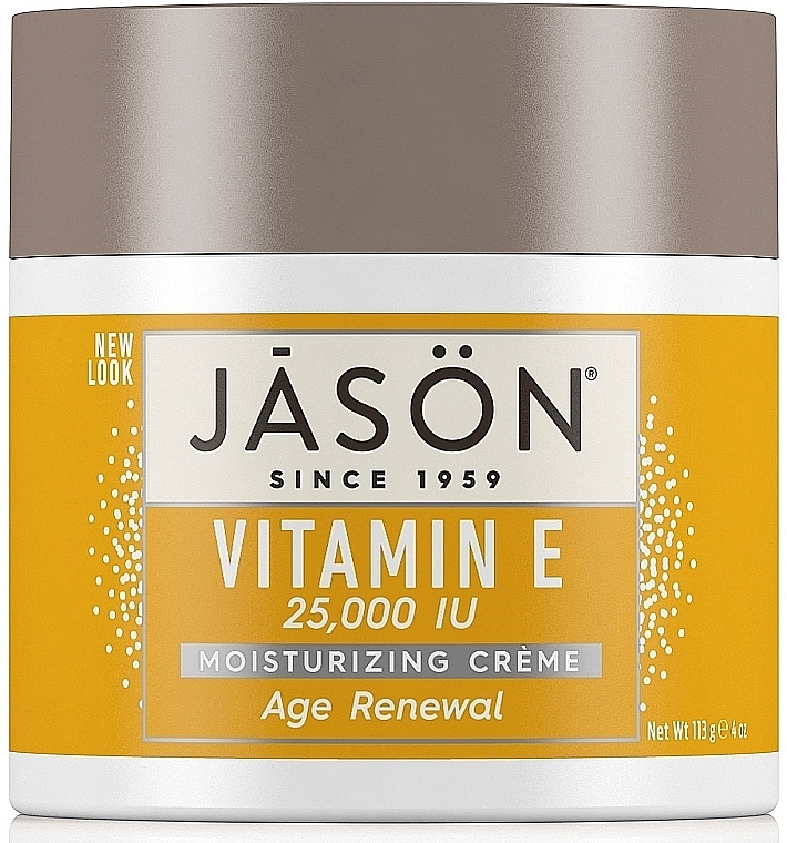 Regenerierende Gesichts- und Körpercreme mit Vitamin E - Jason Natural Cosmetics Age Renewal Vitamin E