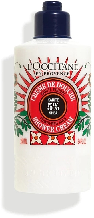 Duschcreme - L'Occitane Powdery Shea 5% Shea Shower Cream — Bild N1