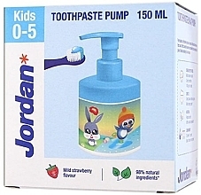 Kinder-Zahnpasta 0-5 Jahre - Jordan Kids Toothpaste Pump  — Bild N2