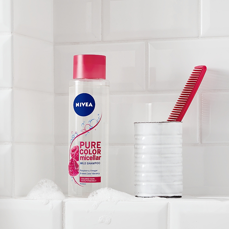 Mizellenshampoo für gefärbtes Haar - Nivea Pure Color Micellar Shampoo — Bild N3