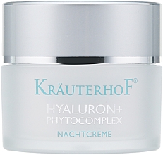 Nachtcreme mit Phytokomplex und Hyaluronsäure - Krauterhof Hyaluron Phytocomplex Night Cream — Bild N1