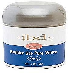 UV Aufbaugel weiß - IBD Builder Gel Pure White — Bild N3