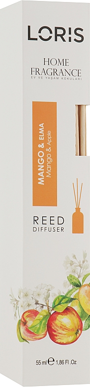 Aroma-Diffusor Mango und Apfel - Loris Parfum Reed Diffuser — Bild N1