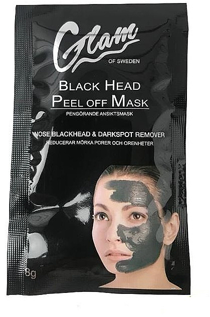 Reinigende Gesichtsmaske - Glam Of Sweden Black Head Peel Off Head Mask — Bild N1