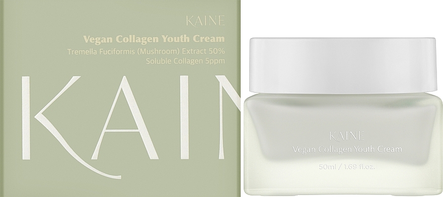 Verjüngende Gesichtscreme mit Kollagen - Kaine Vegan Collagen Youth Cream — Bild N2