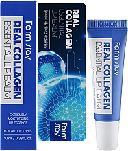 Lippenbalsam mit Kollagen 10 - FarmStay Real Collagen Essential Lip Balm — Bild N2
