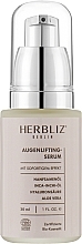 Düfte, Parfümerie und Kosmetik Liftingserum für die Augenpartie mit Hanfsamenöl, Inca-Inchi-Öl, Hyaluronsäure und Aloe Vera - Herbliz