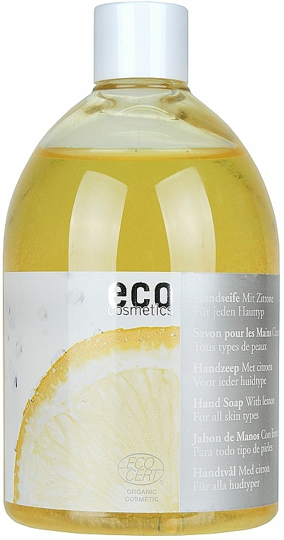 Handseife mit Zitrone - Eco Cosmetics Eco Hand Soap With Lemon (Refill) — Bild N1