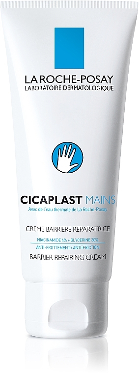 Reparierende Hautbarriere-Creme für angegriffene und beansprüchte Hände - La Roche-Posay Cicaplast Mains — Foto N1